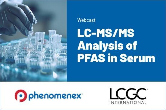 LC-MS/MS Analysis of PFAS in Serum