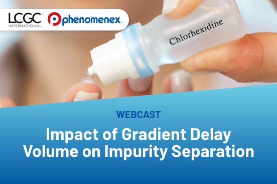 Impact of Gradient Delay Volume on Impurity Separation