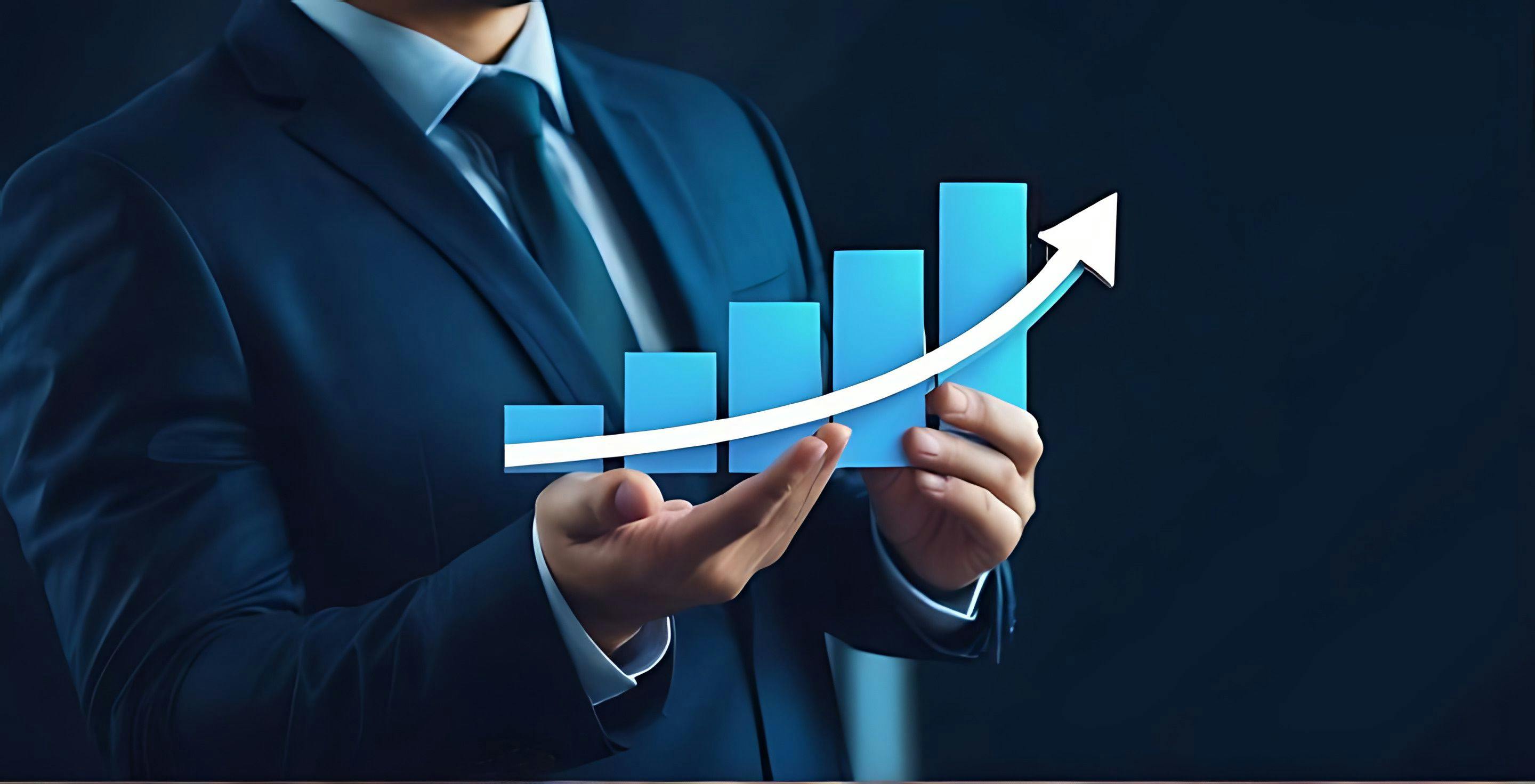 Business growth, boost up business or success concept, Business growth, investment profit increase, growing sales and revenue, progress or development concept, arrow graph future growth plan | Image Credit: © Aanjaneya S - stock.adobe.com.