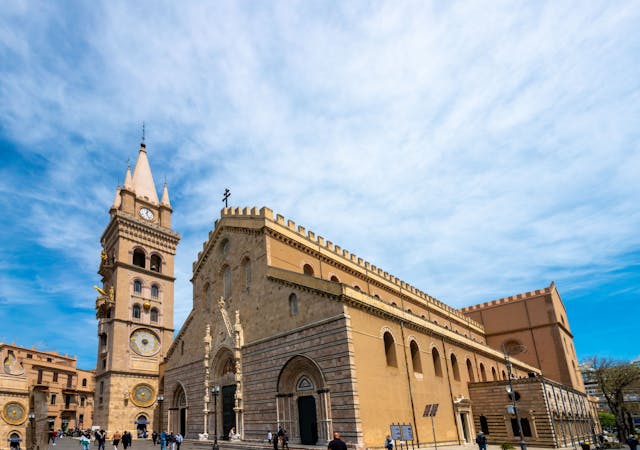 Cathedral of Messina (Duomo di Messina - Basilica Cattedrale di Santa Maria Assunta), Sicily, Italy By Luis - stock.adobe.com