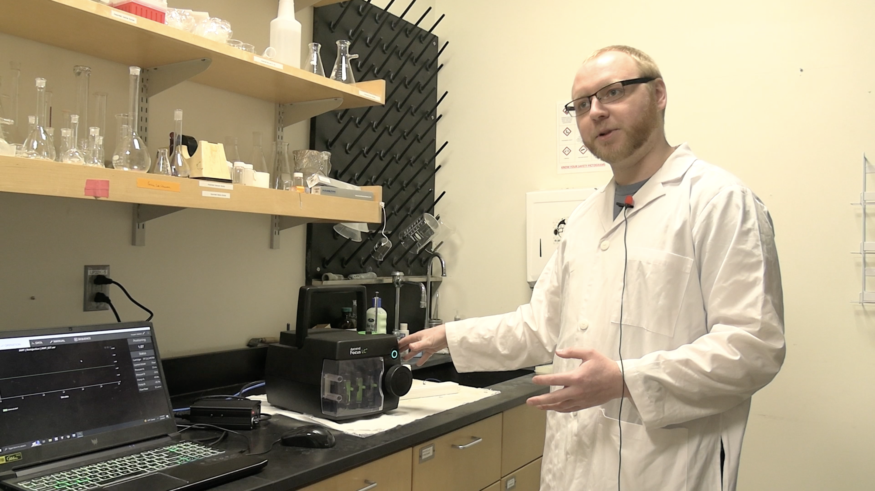 Inside the Laboratory: Grinias Research Lab at Rowan University, Part III – LC Demonstration